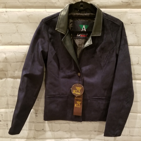 A emporio sale collezione suede jacket