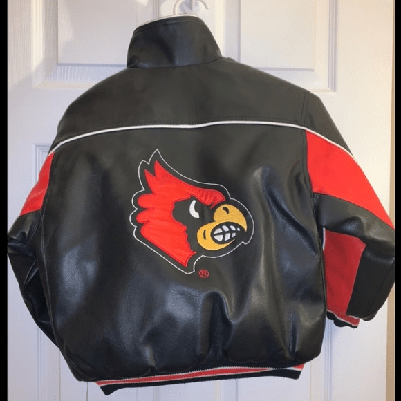 Louisville Cardinals Vintage Logo Bomber Jacket
