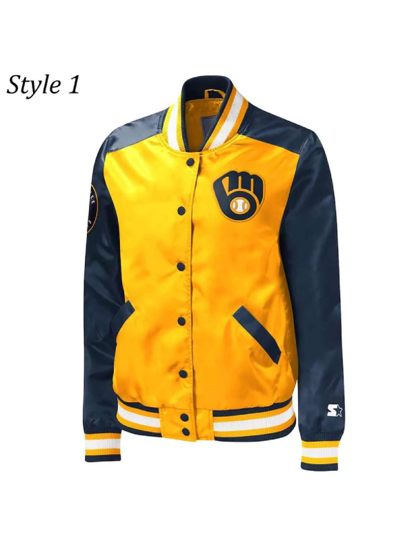 Varsity Bomber Navy Blue St. Louis Cardinals Wool Jacket - Jackets