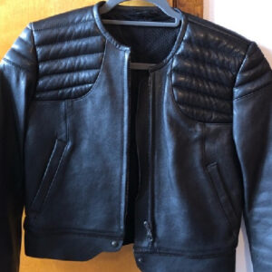 Acne Studios Cropped Leather Jacket