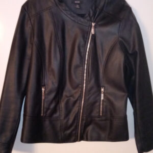 Alfani Faux Leather Jacket