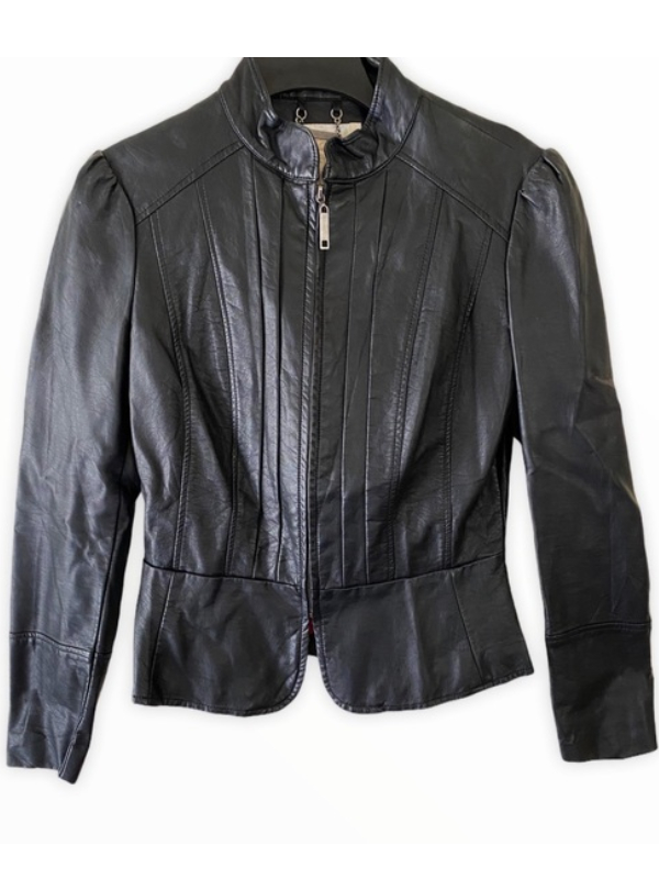 Arden B. Faux Leather Jacket