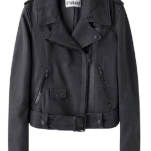 Acne Studios Mape Scuba Leather Jacket