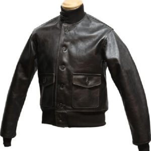 Aero Black Leather Usaaf Type A 1 Horsehide Jacket