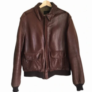 Avirex A2 Brown Leather Flight Jacket