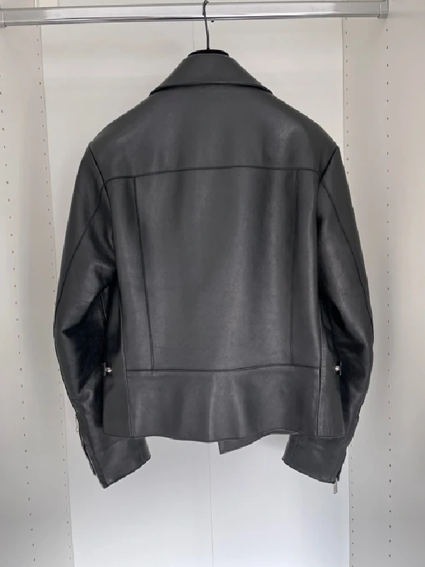 Balenciaga Faux Leather Biker Jacket