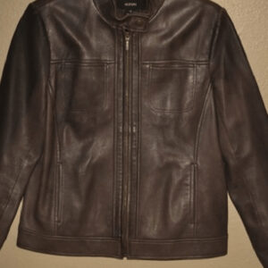 Alfani Leather Jacket Womens