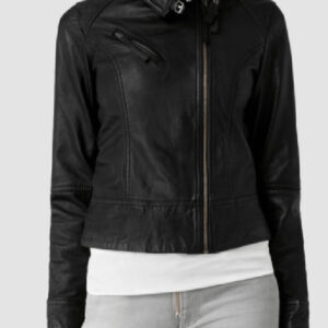 All Saints Belvedere Leather Jacket