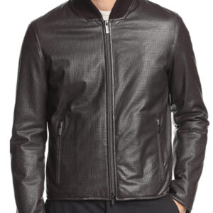 Armani Collezioni Leather Jacket