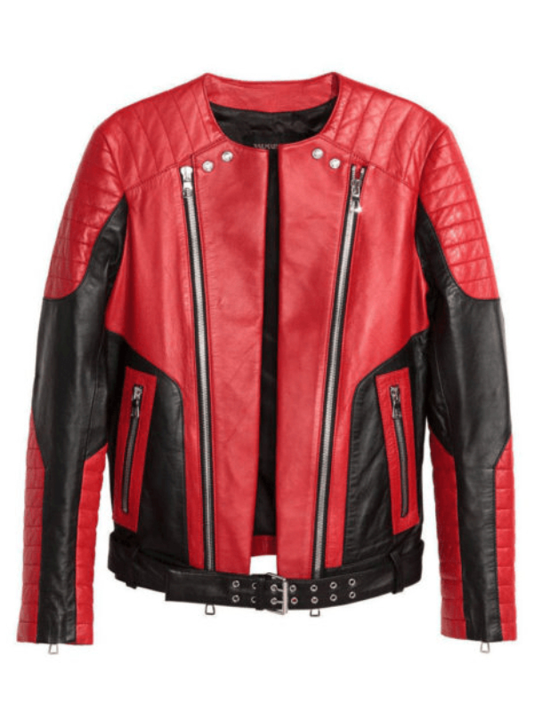 Balmain X H&m Faux Leather Jacket