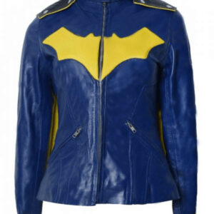 Batman Knight Batgirl Leather Jacket