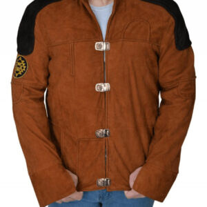 Battlestar Galactica Suede Leather Jacket