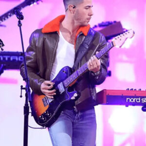 Bbmas 2021 Nick Jonas Leather Jacket