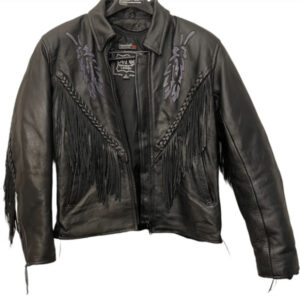 A 1 Thinsulate Fringe Leather Jacket