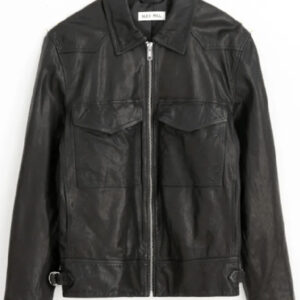 Alex Mill Field Tumbled Leather Jacket