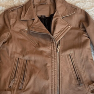 Amaryllis Faux Leather Jacket