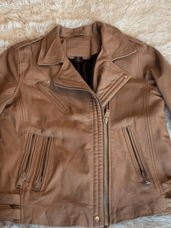 Amaryllis Faux Leather Jacket