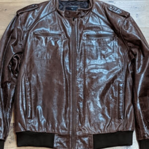 American Base New York Leather Jacket