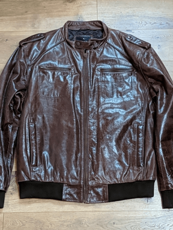 American Base New York Leather Jacket