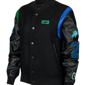 Aleali May Air Jordan Varsity Wool Jacket