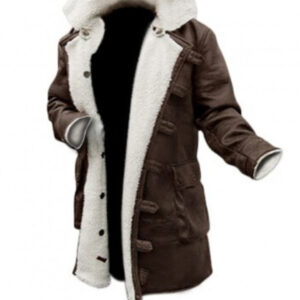 Bane Brown Winter Sherpa Coat Jacket