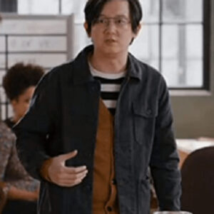 Angus Tv Series Shrill Sean Tarjyoto Black Cotton Jacket