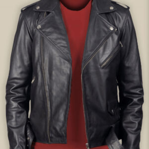 Artistic Black Jacket For Men