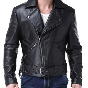 Ghost Rider Johnny Blaze Black Faux Leather Jacket