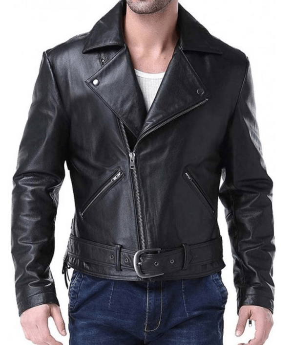 Ghost Rider Johnny Blaze Black Faux Leather Jacket