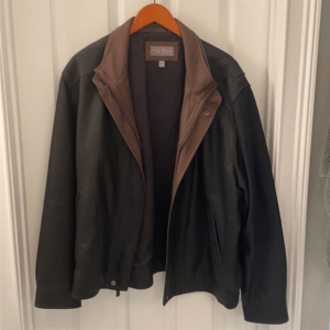 Daniel Cremieux Black Leather Jacket