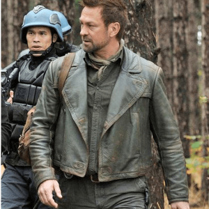 Defiance Grant Bowler Leather Jacket