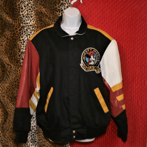 Wild One Mickey Mouse Faux Leather Jacket