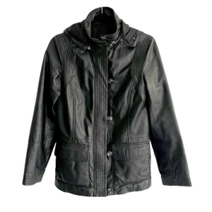 Danier Leather Jacket Removable Hood