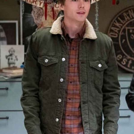 13 Reason Why S04 Miles Heizer Jacket