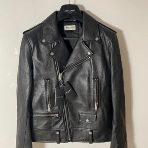 Saint Laurent Black Leather Jacket