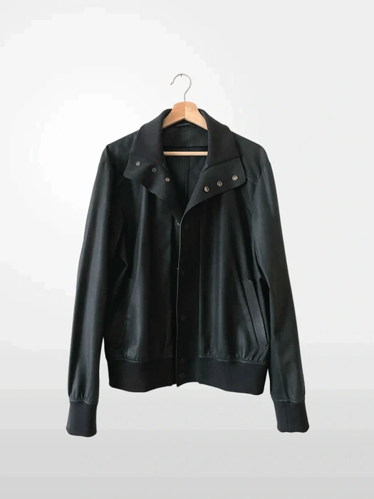 Runway Black Faux Leather Jacket