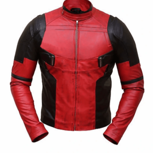 Deadpool Faux Leather Jacket