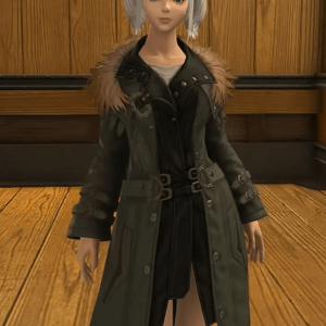 Video Game Final Fantasy Xiv Rebel Shearling Coat