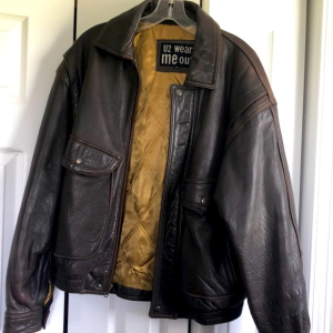 U2 Wear Me Out Leather Jacket