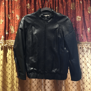 Vakko Black Leather Jacket