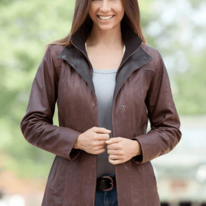 Overland Lone Pine Brown Leather Jacket