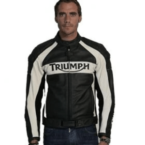 Triumph Hawk Leather Motorcycle Jacket