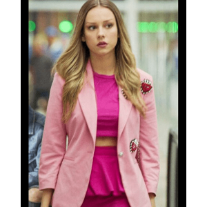 Carla Roson Pink Wool Coat