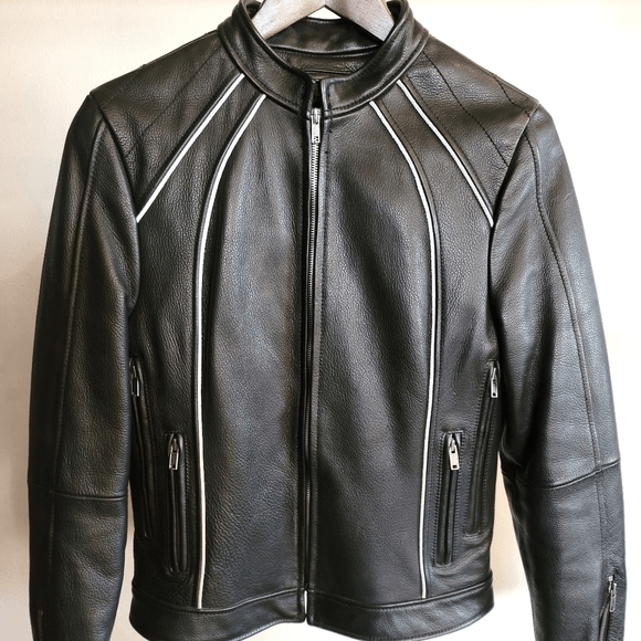 Street Legal Performance Black Faux Leather Jacket