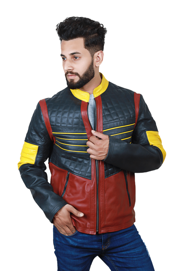 The Flash Vibe Ramon Multi Faux Leather Jacket