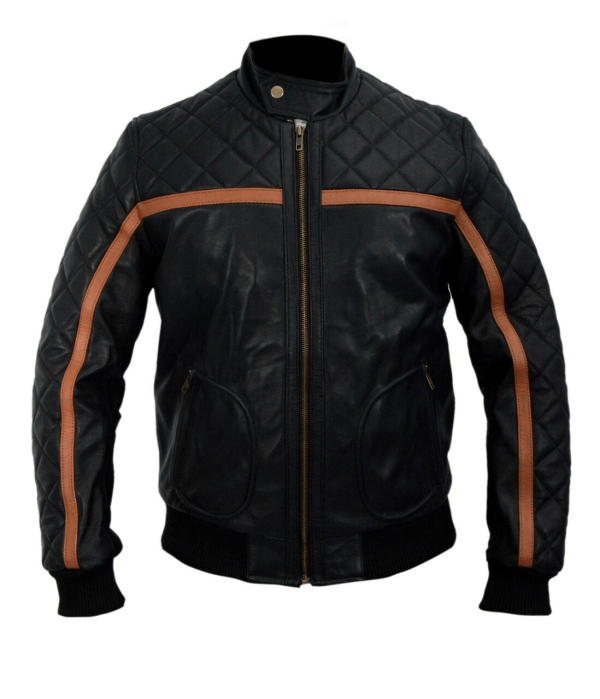 Nicholas Mendoza Battlefield Black Faux Leather Jacket