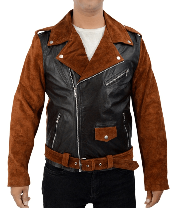 Billy Connolly Route 66 Leather Jacket