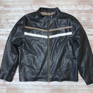 Whispering Smith Black Faux Leather Jacket