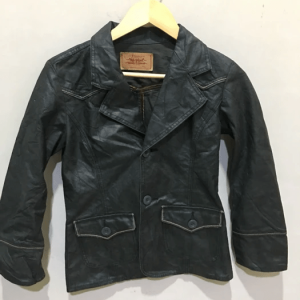 Vintage Levis Leather Jacket For Women