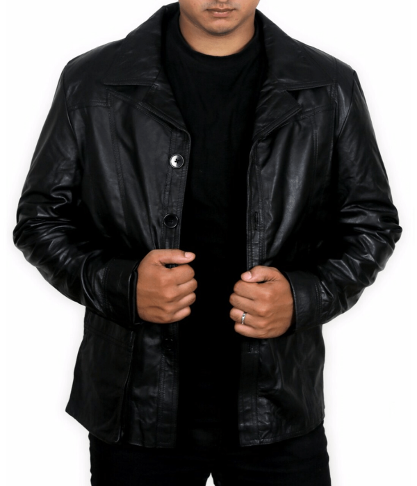 Softly Brad Pitt Leather Jacket